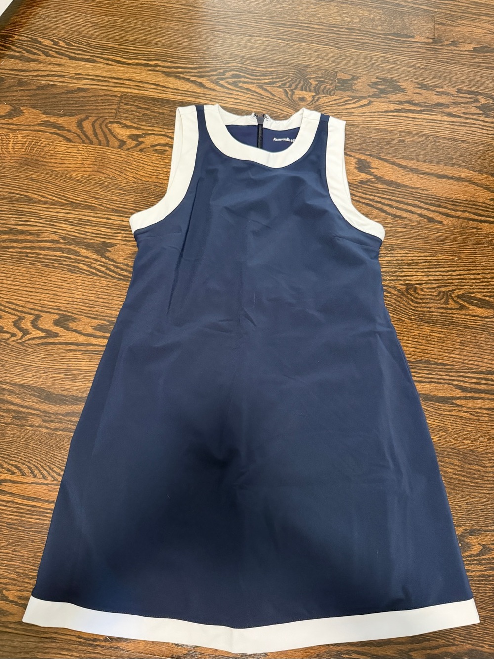 Abercrombie Navy and White athletic dress